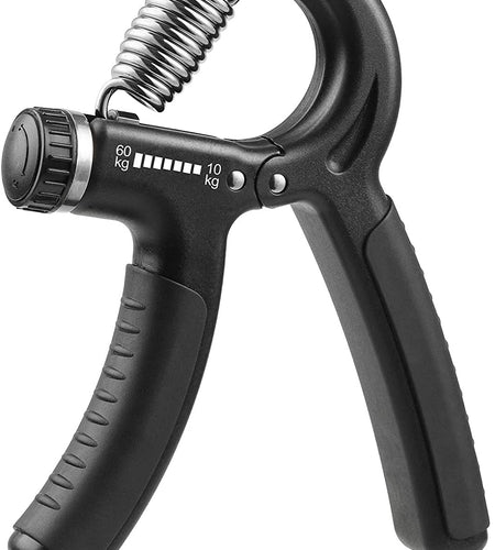 Grip Strength Trainer, Hand Grip Strengthener, Adjustable Resistance 22-132Lbs (10-60Kg), Non-Slip Gripper, Perfect for Musicians Athletes and Hand Injury Recovery
