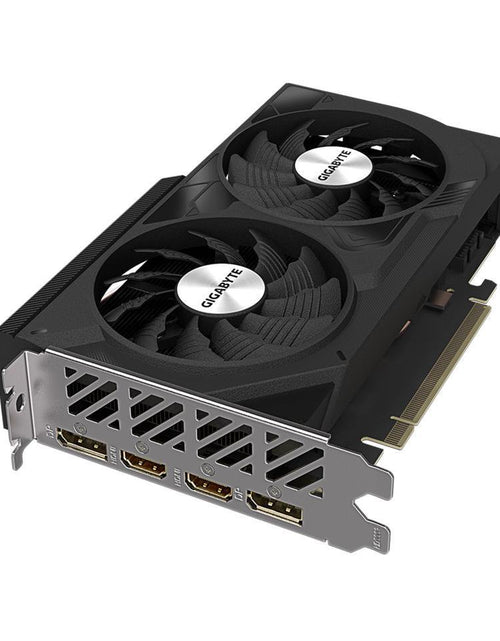 Load image into Gallery viewer, Geforce RTX 4060 WINDFORCE OC 8G Graphics Card, 2X WINDFORCE Fans, 8GB 128-Bit GDDR6, GV-N4060WF2OC-8GD Video Card
