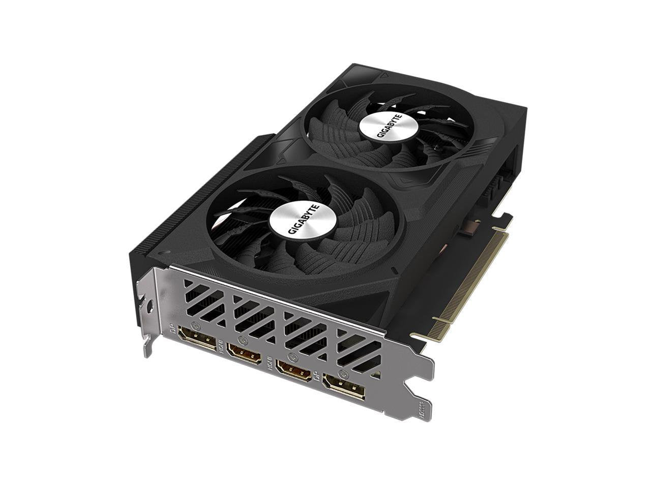 Geforce RTX 4060 WINDFORCE OC 8G Graphics Card, 2X WINDFORCE Fans, 8GB 128-Bit GDDR6, GV-N4060WF2OC-8GD Video Card