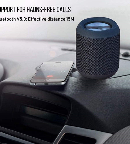 Bluetooth Speakers Portable Wireless, IPX6 Waterproof Outdoor Speaker with Subwoofer, TWS Dual Pairing Speakers Small Bluetooth Speaker