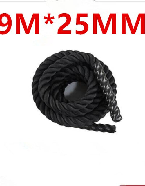 Load image into Gallery viewer, 9M Fitness Heavy Undulation Battle Rope Home Workout Strength Training Rope Skipping Slimming Bodybuilding Gym Sport Equipment
