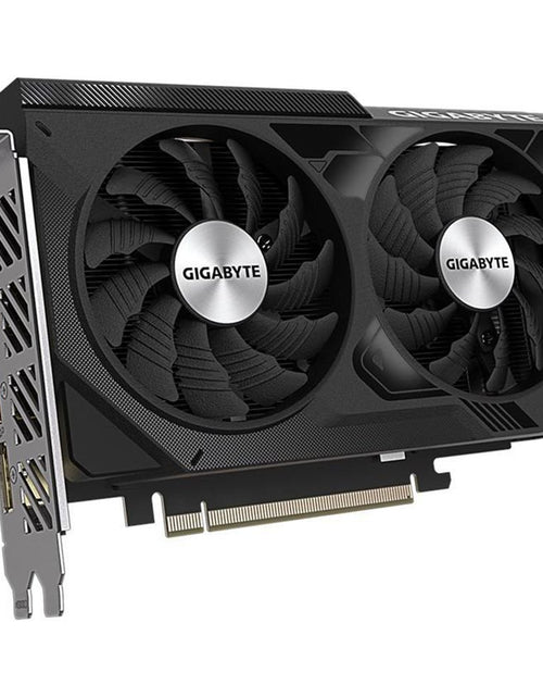 Load image into Gallery viewer, Geforce RTX 4060 WINDFORCE OC 8G Graphics Card, 2X WINDFORCE Fans, 8GB 128-Bit GDDR6, GV-N4060WF2OC-8GD Video Card
