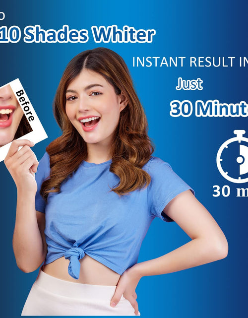 Load image into Gallery viewer, Teeth Whitening Strips 14 Treatments, 28 White Strips for Teeth Whitening, Non-Sensitive Whitening Strips for Tooth Whitening, Helps to Remove Smoking Coffee Soda Wine Stain, 10 Shades Whiter
