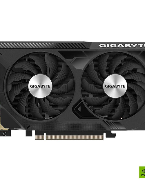 Load image into Gallery viewer, Geforce RTX 4060 WINDFORCE OC 8G Graphics Card, 2X WINDFORCE Fans, 8GB 128-Bit GDDR6, GV-N4060WF2OC-8GD Video Card
