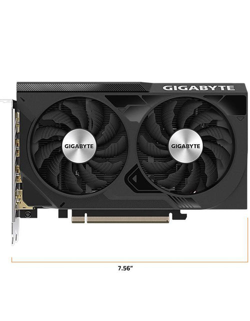 Load image into Gallery viewer, Geforce RTX 4060 WINDFORCE OC 8G Graphics Card, 2X WINDFORCE Fans, 8GB 128-Bit GDDR6, GV-N4060WF2OC-8GD Video Card
