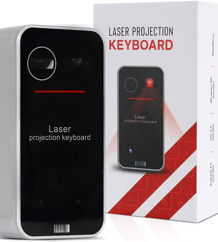 Laser Keyboard - Bluetooth Laser Projection Keyboard and Mouse for Iphone and Android Smartphones, Tablets, and More