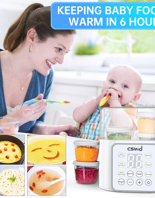 Load image into Gallery viewer, Baby Bottle Warmer, 9-In-1 Fast Milk Warmer Babies Food Heater &amp; Defrost
