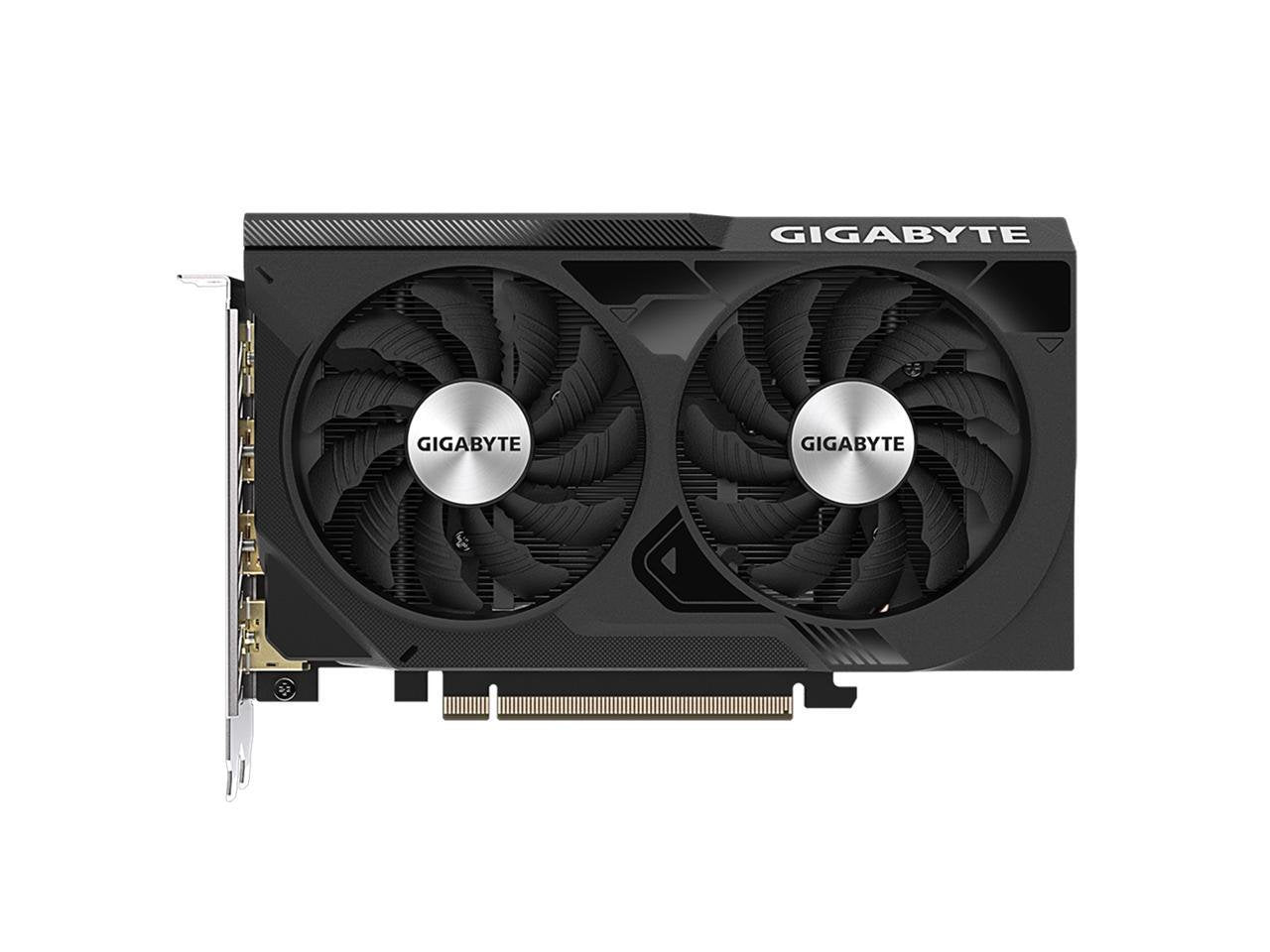 Geforce RTX 4060 WINDFORCE OC 8G Graphics Card, 2X WINDFORCE Fans, 8GB 128-Bit GDDR6, GV-N4060WF2OC-8GD Video Card