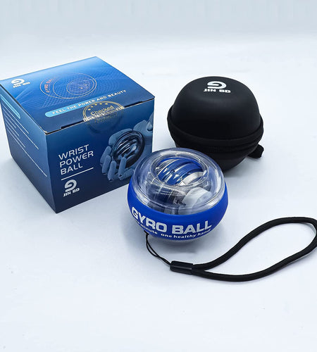Wrist Trainer Ball Auto-Start Wrist Strengthener Gyroscopic Forearm Exerciser Gyro Ball for Strengthen Arms, Fingers, Wrist Bones and Muscles
