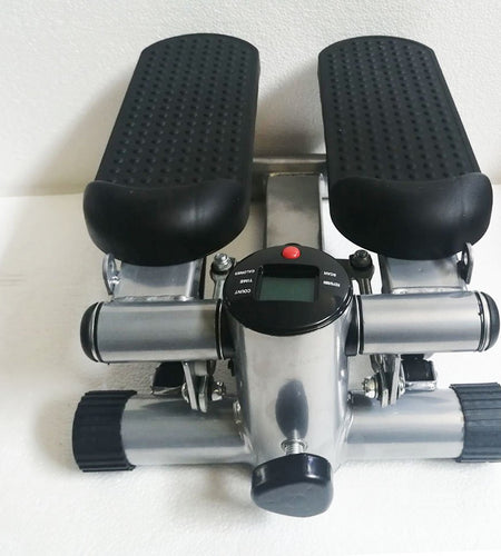 Mini Stepper Trainer Air Stepper Adjustable Pressure Exercise Machine with LCD Display for Stepping Fitness
