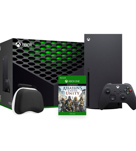 2023  Series X Bundle - 1TB SSD Black Flagship  Console and Wireless Controller with Assassin'S Creed Unity Full Game